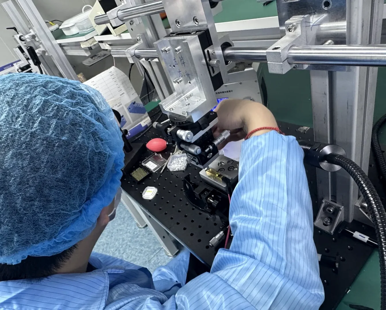 Precision assembly of an ERDILRF ranging module