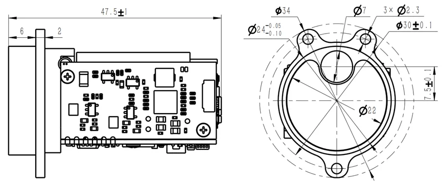 LRF0105C OUTLINE DIMENSION source drawing 1
