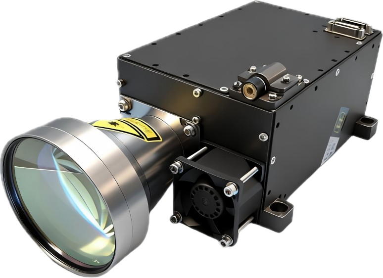 1570 nm single-aperture laser rangefinder
