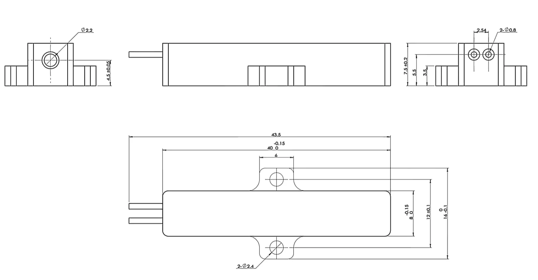 ER800 outline drawing retained from the original product record