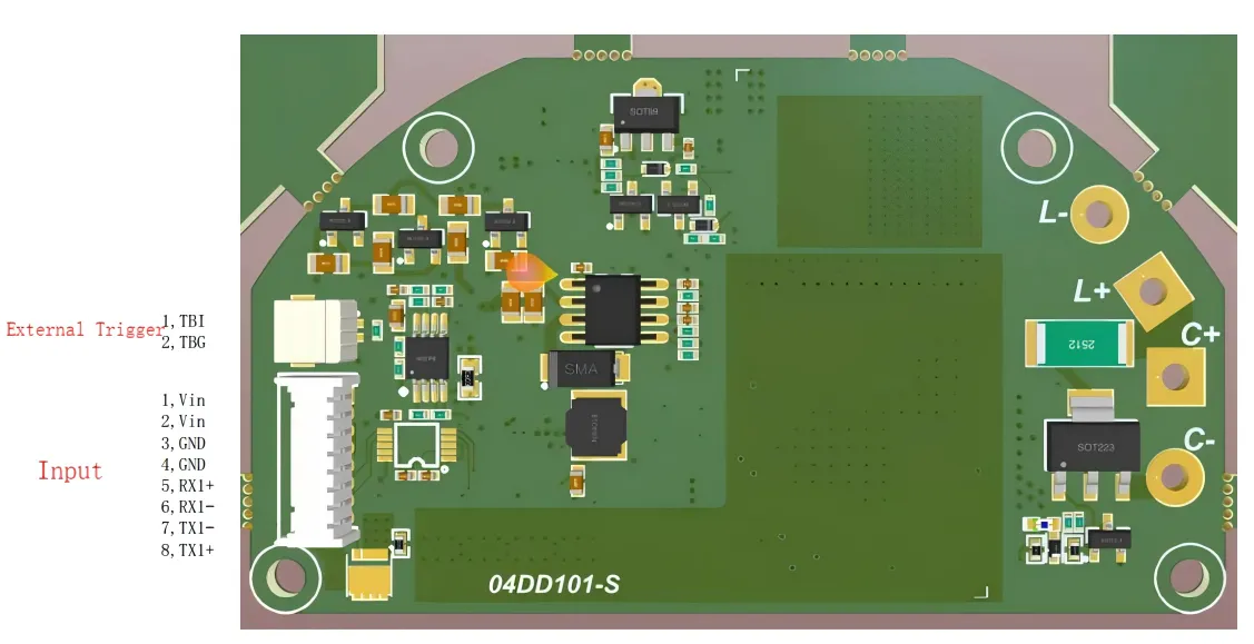 LDR20K1 1064 nm Product Documentation product technical image