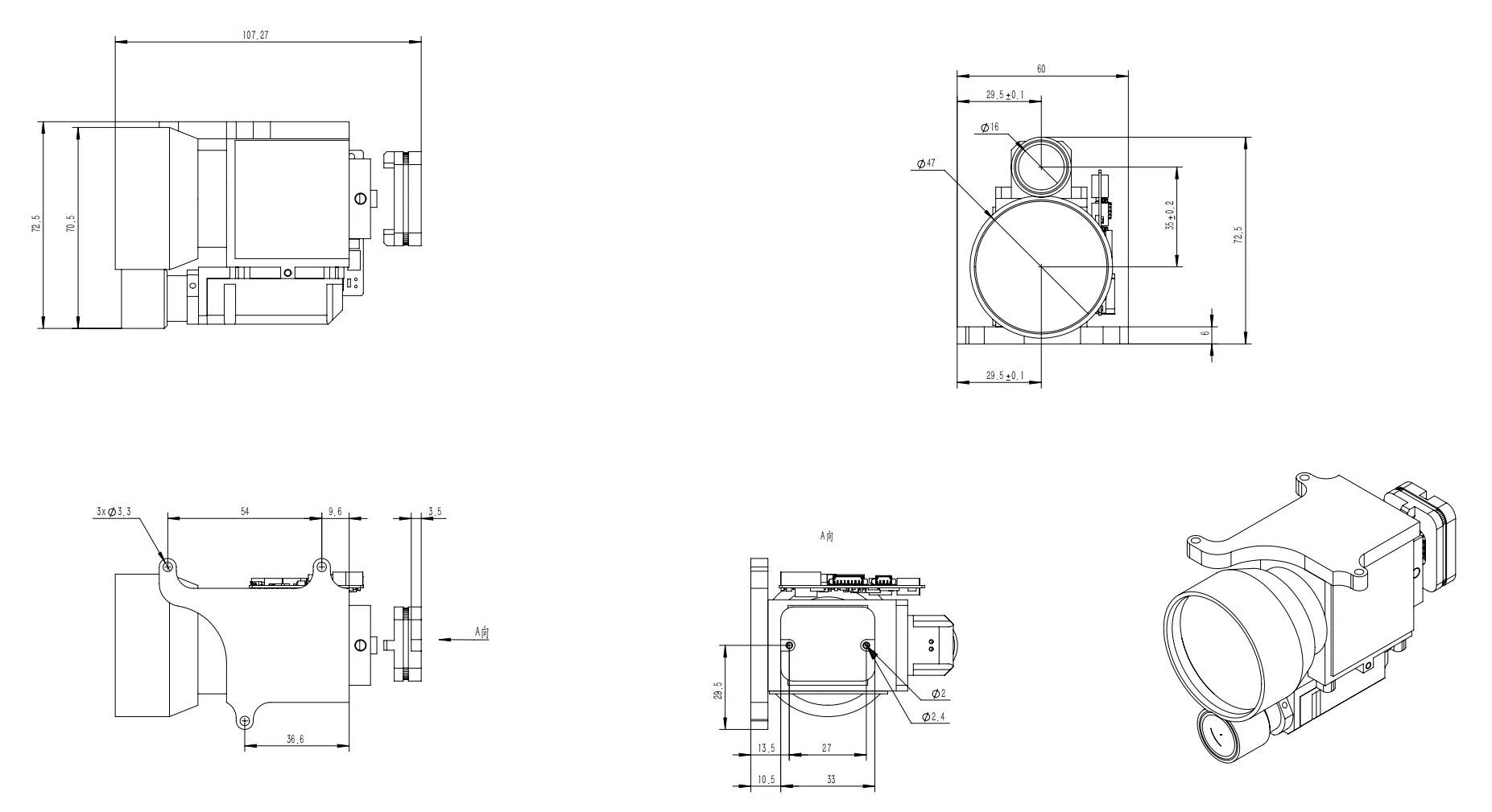 LRF1017C OUTLINE DIMENSION(mm) source drawing 1